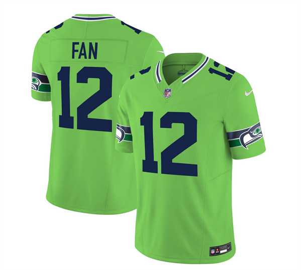 Men & Women & Youth Seattle Seahawks #12 Fan 2023 F.U.S.E. Green Limited Jersey->seattle seahawks->NFL Jersey